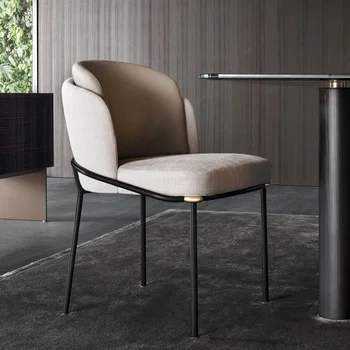 Трапезни столове в италиански стил, Дизайн тапицерия, Минималистичен, Удобни Трапезни столове, Мебели за дома, в ресторанта Cadeira De Jantar