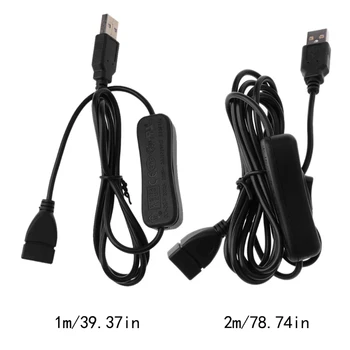 Удължителен кабел, USB 2.0, адаптер за мъже и жени, аксесоари с възможност за включване-изключване за КОМПЮТЪР USB