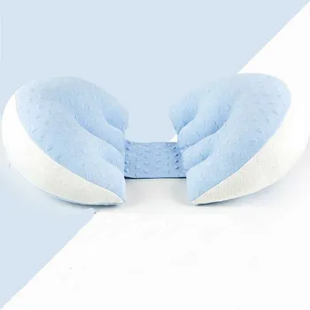 Универсална U-образна възглавница за бременни за подкрепа на цялото тяло и комфорт при необходимост странично съня си, здрава въздушна възглавница за кърмене
