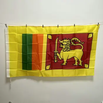 Флаг CCHJ 90x150 см Флаг Шри-Ланка, възникнал на закрито и открито