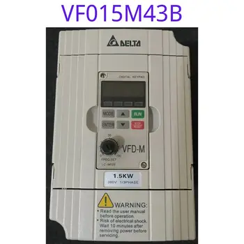 Функционален тест на датчиците на честотата VF015M43B 380V 1,5 KW, бивш използвани, не е корумпиран