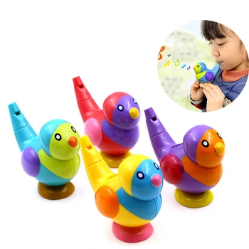 Цветен Воден перца Свирка Музикална играчка за къпане за децата от най-ранна възраст Образователна Детска подарък играчка Музикален инструмент