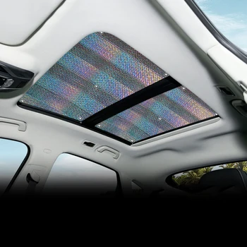Цветна Отразяваща Модел За Автомобилния Слънцезащитен Козирка Geely Monjaro KX11 Tugella FY11, Завеса за Защита от Uv, Авто Люк, Козирка