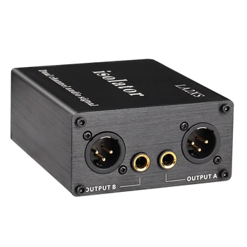 Цельнокроеный Аудиоизолятор LA2XS Филтър за намаляване на Шума Премахва Текущата Шум 6,5 XLR Микшерные Аудиоизоляторы