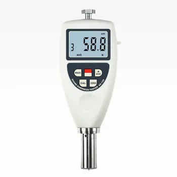 Цифрово измерване на твърдостта по шор AS-120E се Използва за измерване на обекти и стойности на твърдост 10 ~ 90H