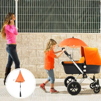 Чадър за детска количка за деца, скоба за детски складного столове, регулируема, подвижна скоба за лепило