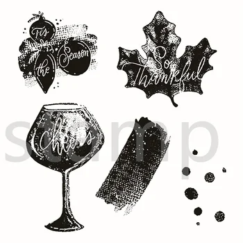 Чаши за вино Метални режещи щанци и щампи за Scrapbooking Сам Decoration Занаятите Шаблони за релеф 2023 Ново записване
