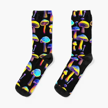 Чорапи Cyber Mushrooms, спортни чорапи в стил хип-хоп, женски компресия чорапи