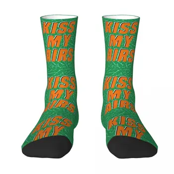Чорапи Kiss My Airs в стил Харадзюку, супер меки чорапи, всесезонни чорапи, аксесоари за подарък на мъж за жена за рожден Ден