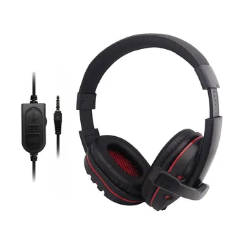 жичен детска слушалки 3,5 mm, Геймерские слушалки с микрофон, контрол на звука, Геймерские слушалки, Слушалки за PS5 Xbox, PC