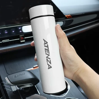 цифров термос обем 500 мл за Mazda ATENZA, интелигентен температурен дисплей, бутилка за вода, вакуумни термосборка за запазване на топлината