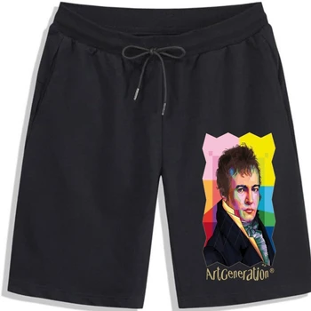 шорти за мъже с принтом в стил Поп-арт Хумболт, Мъжки къси панталони с графичен дизайн, Мъжки къси панталони с икони, Персонализиран подарък за мъже Sh