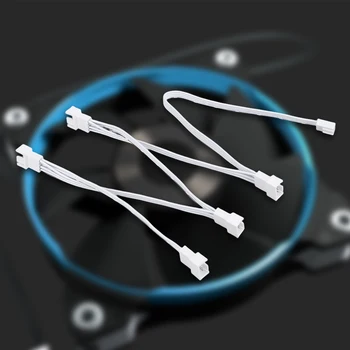 Преносим кабел-адаптер PWM 5/6 начини за свързване на кабел-адаптер от жена към мъж Изолационен материал от PVC за фен на корпуса на КОМПЮТРИ